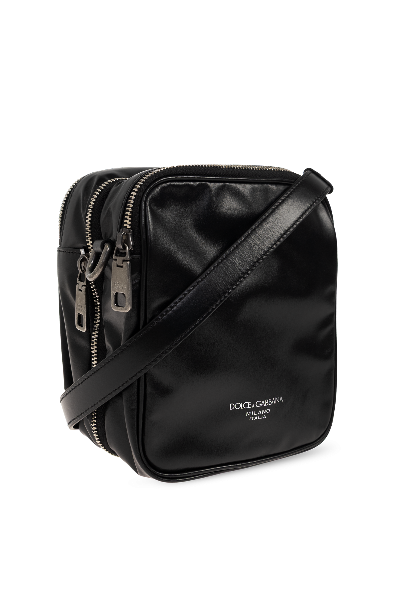 Dolce & Gabbana Leather shoulder bag | Men's | Vitkac